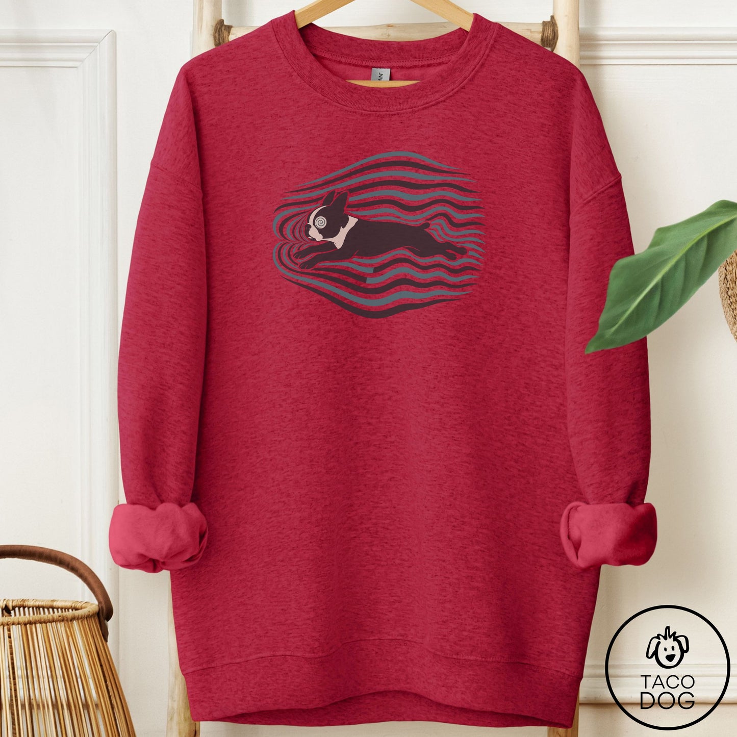 Boston Terrier Disturbance Sweatshirt