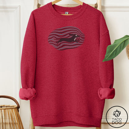 Dachshund Disturbance Sweatshirt