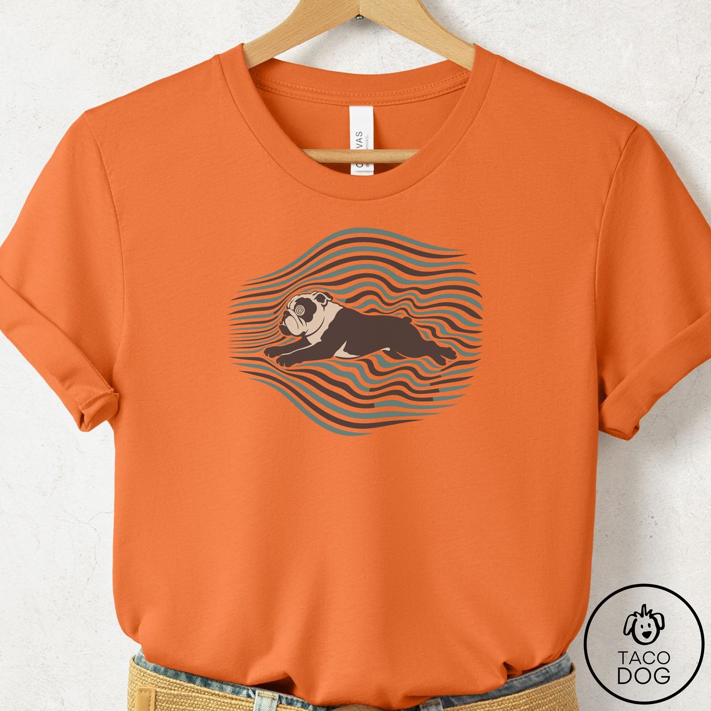 English Bulldog Disturbance T-Shirt
