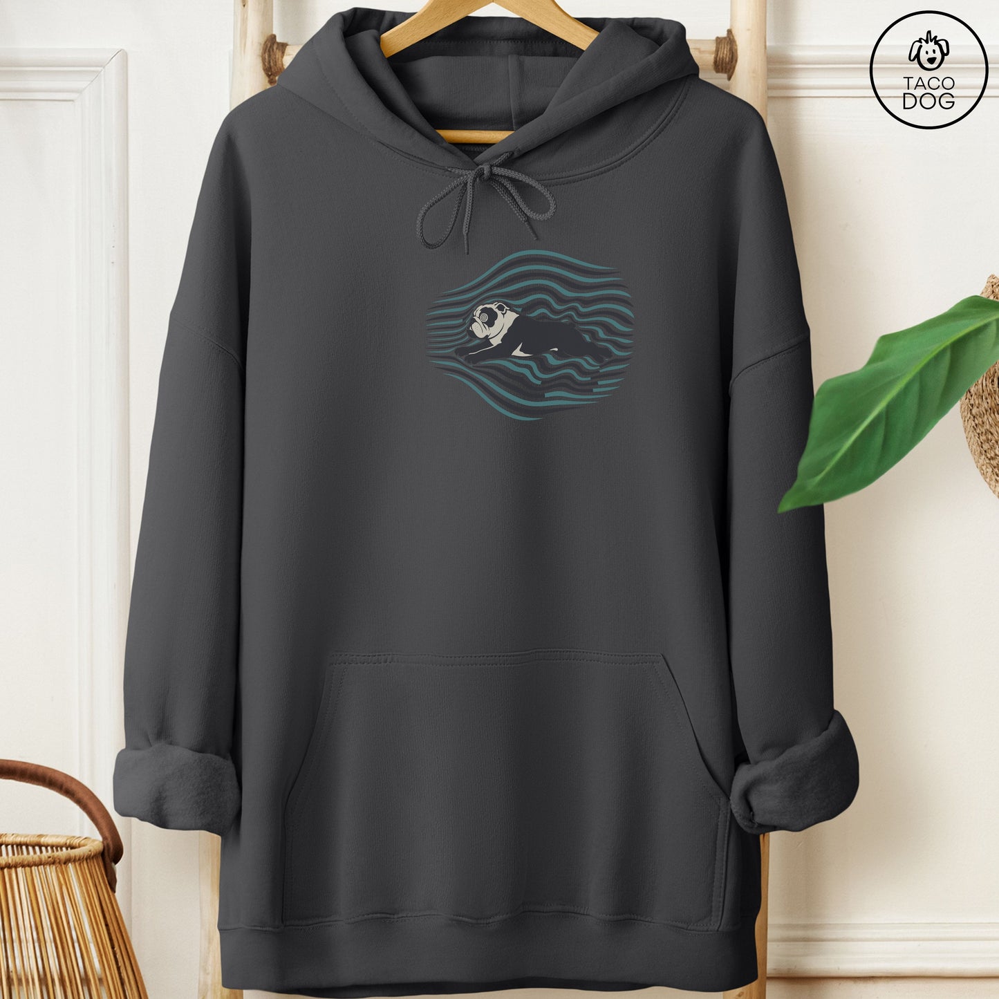 English Bulldog Disturbance Hoodie