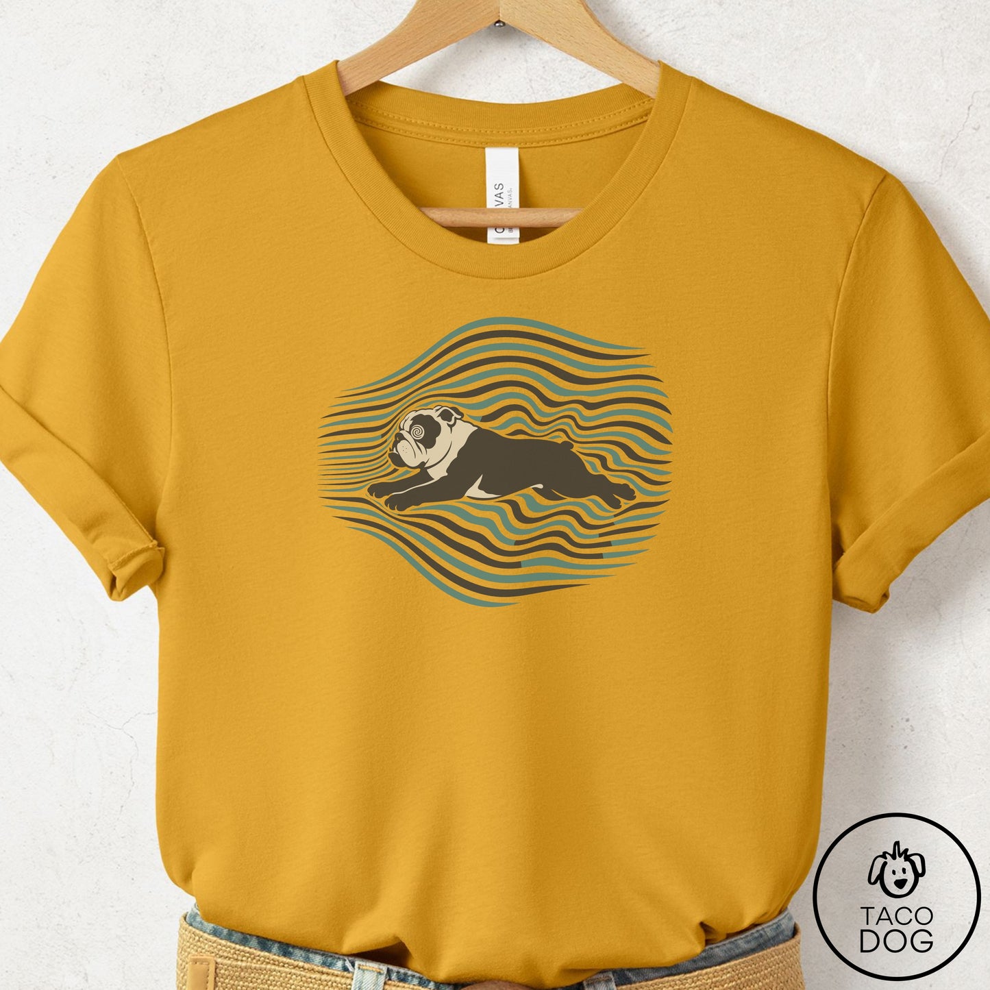 English Bulldog Disturbance T-Shirt