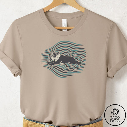 English Bulldog Disturbance T-Shirt