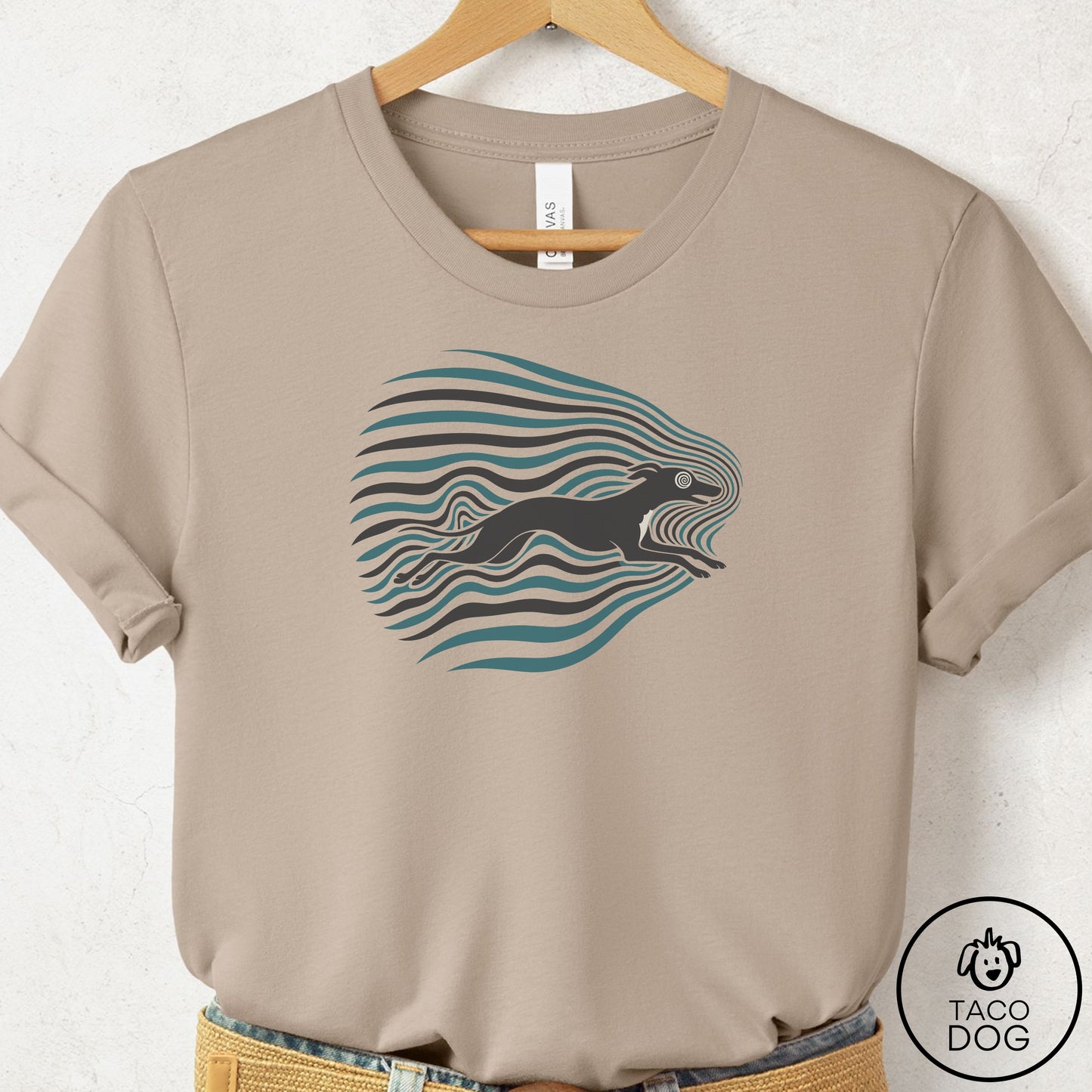 Italian Greyhound Whippet Disturbance T-Shirt