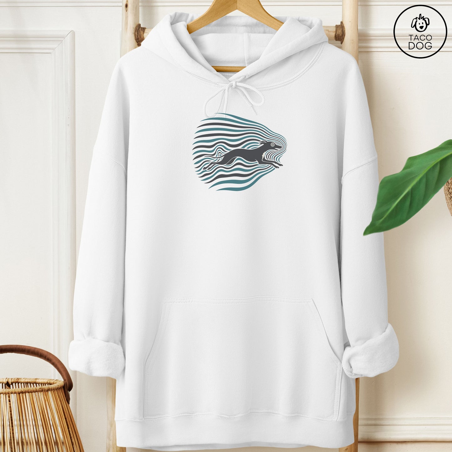 Italian Greyhound Whippet Disturbance Hoodie
