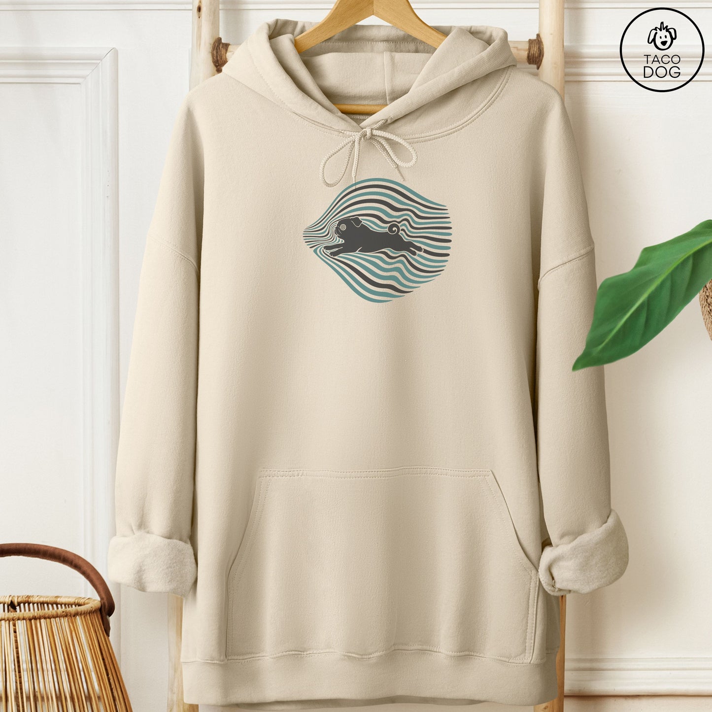 Pug Disturbance Hoodie