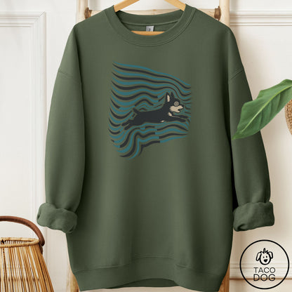 Yorkshire Terrier Yorkie Disturbance Sweatshirt
