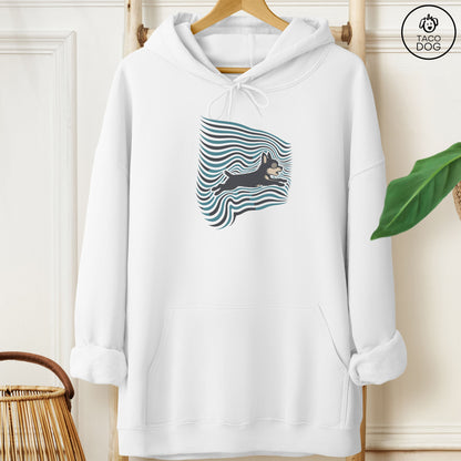 Yorkshire Terrier Yorkie Disturbance Hoodie