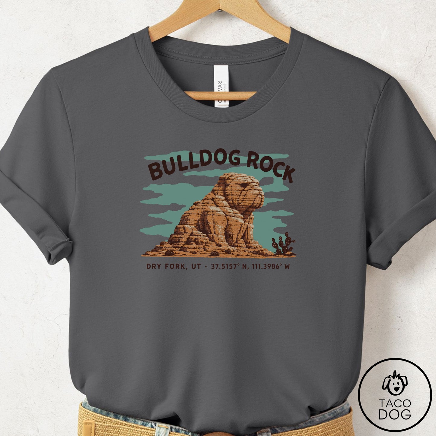 English Bulldog Dog Rock T-Shirt