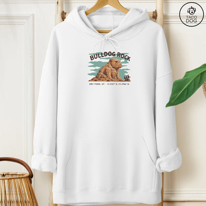 English Bulldog Dog Rock Hoodie