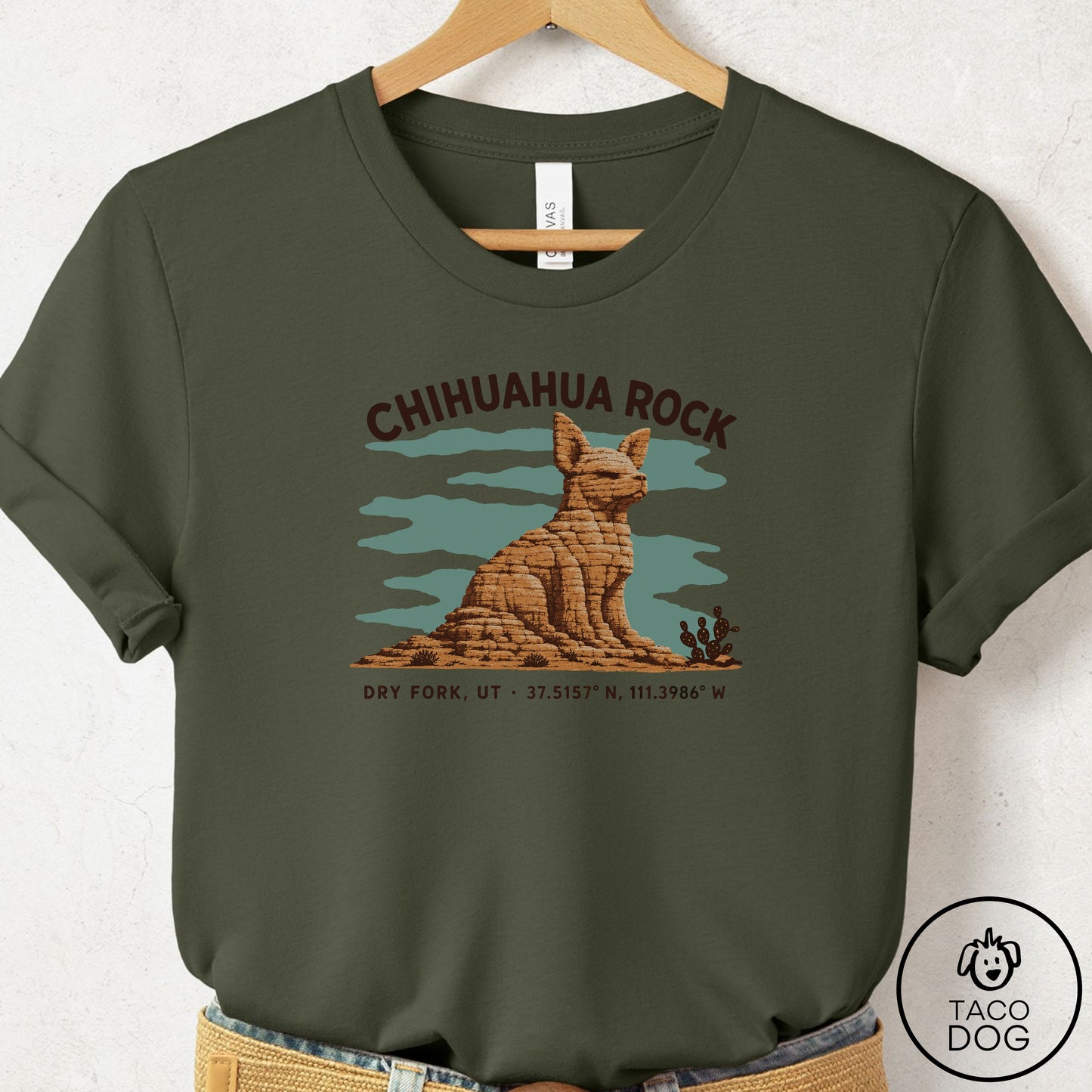 Chihuahua Dog Rock T-Shirt