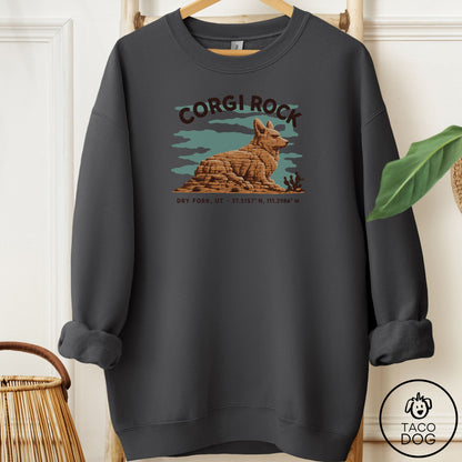 Corgi Dog Rock Sweatshirt