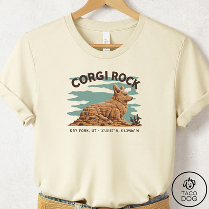Corgi Dog Rock T-Shirt