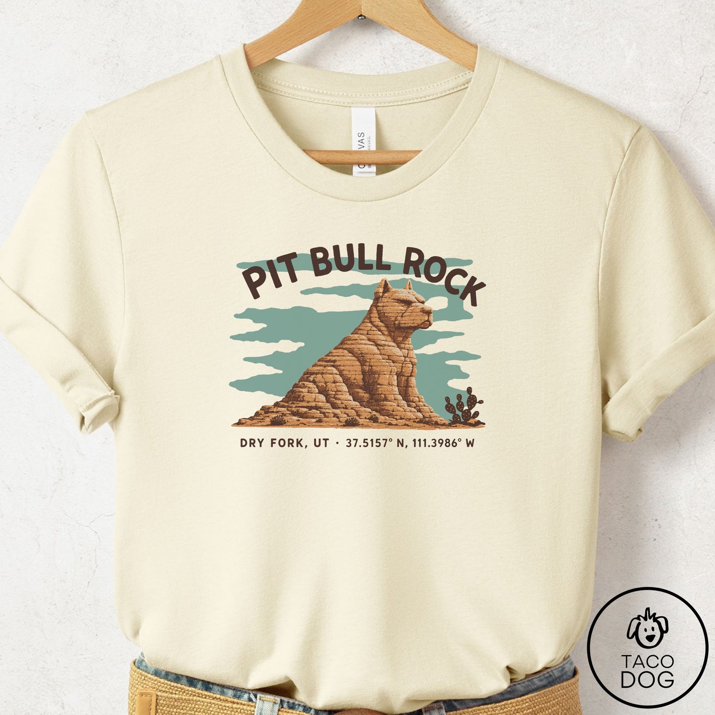 Pitbull Dog Rock T-Shirt