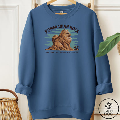 Pomeranian Dog Rock Sweatshirt
