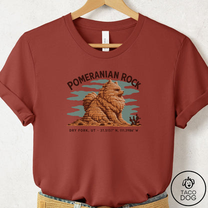 Pomeranian Dog Rock T-Shirt