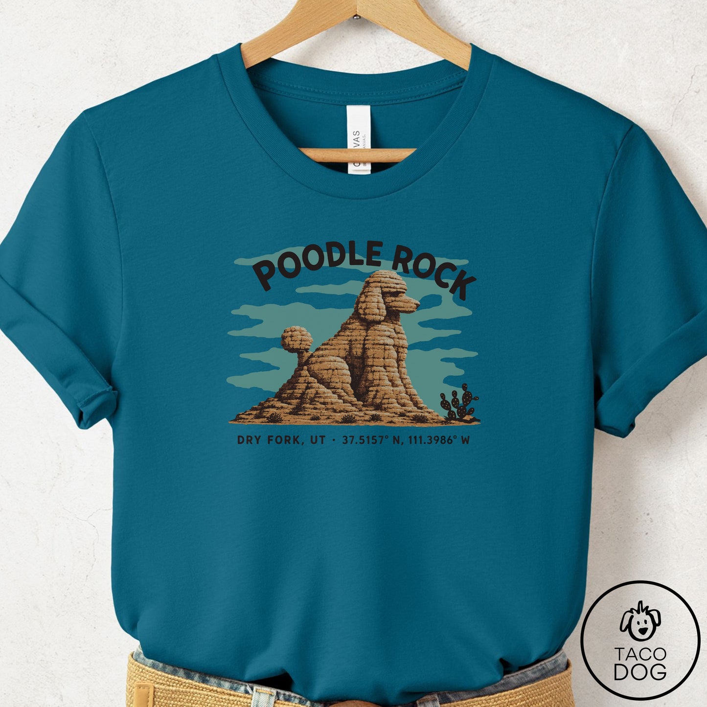 Poodle Dog Rock T-Shirt