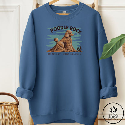 Poodle Dog Rock Sweatshirt