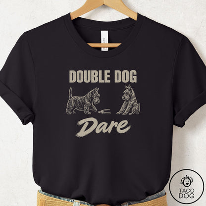 Scottie Double Dog Dare T-Shirt Black Taco-Dog