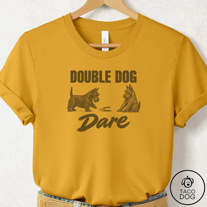 Scottie Double Dog Dare T-Shirt Mustard Taco-Dog