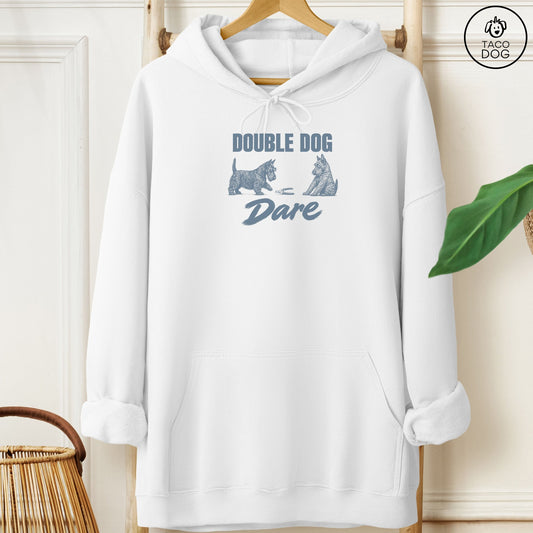 Scottie Double Dog Dare Hoodie White Taco-Dog