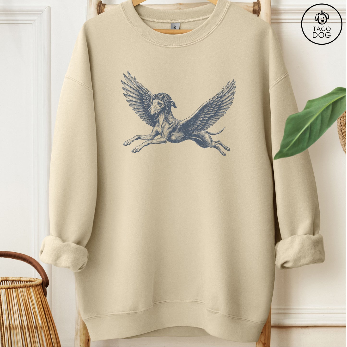 Italian Greyhound Whippet Flight Risk Sweatshirt