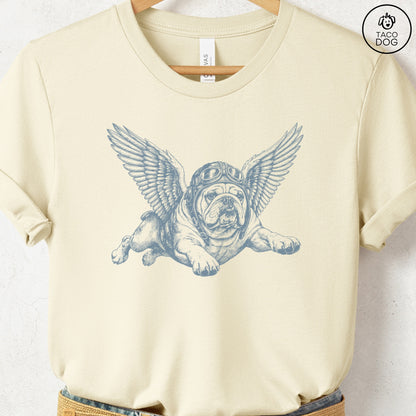 English Bulldog Flight Risk T-Shirt