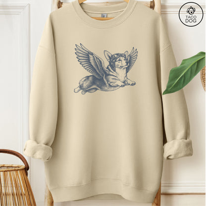 Corgi Flight Risk Sweatshirt