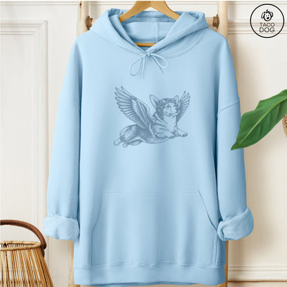Corgi Flight Risk Hoodie