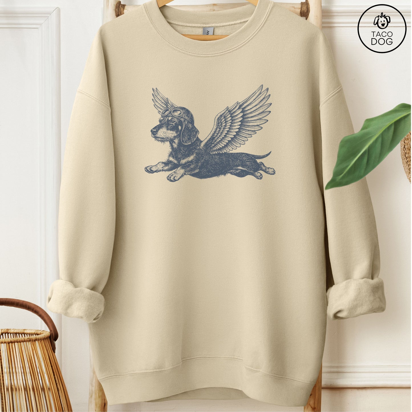 Dachshund Flight Risk Sweatshirt