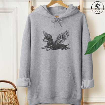 Dachshund Flight Risk Hoodie