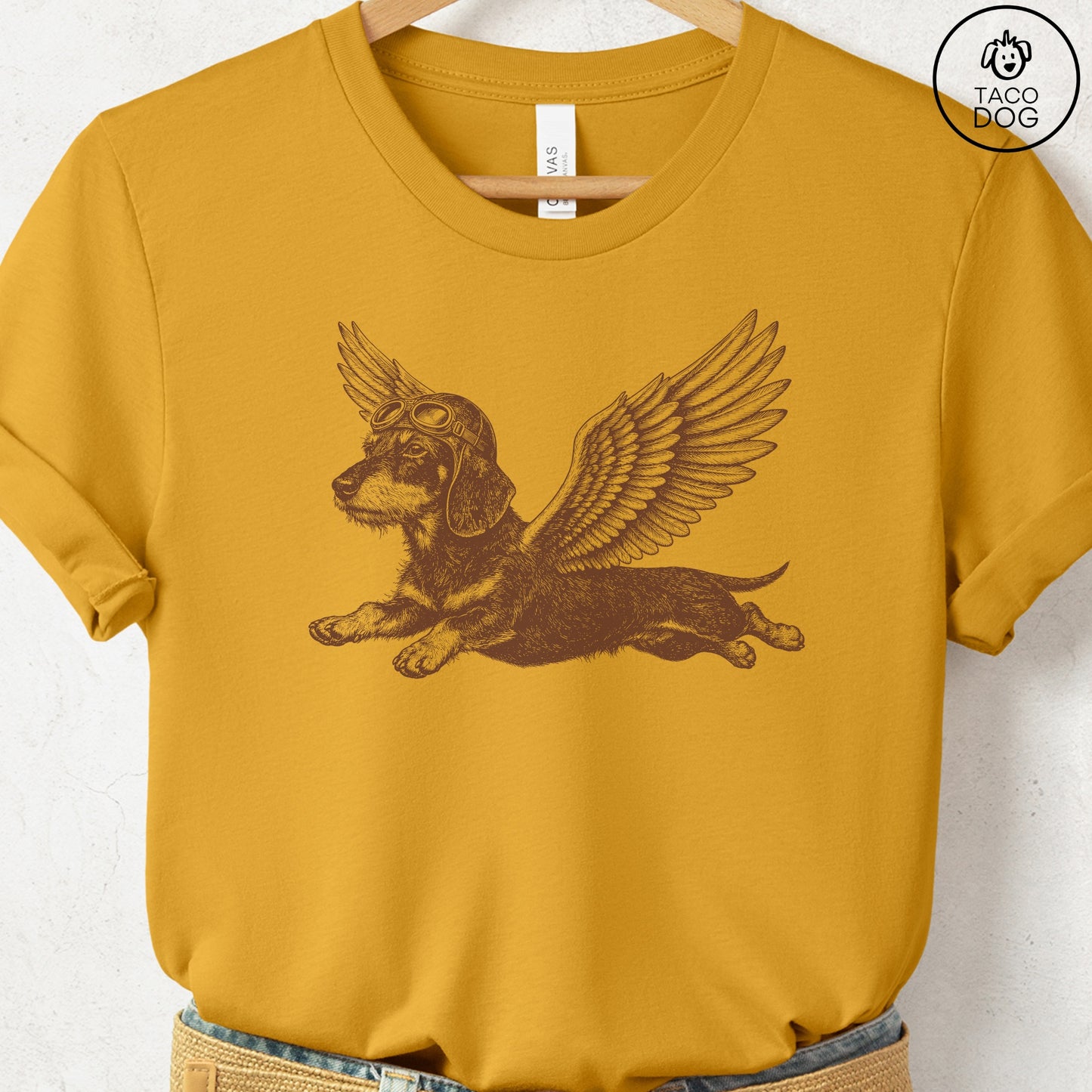 Dachshund Flight Risk T-Shirt