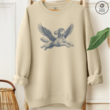 Doodle Flight Risk Sweatshirt Sand Taco-Dog