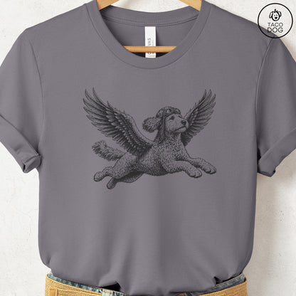 Doodle Flight Risk T-Shirt Storm Taco-Dog