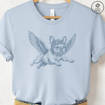 French Bulldog Frenchie Flight Risk T-Shirt