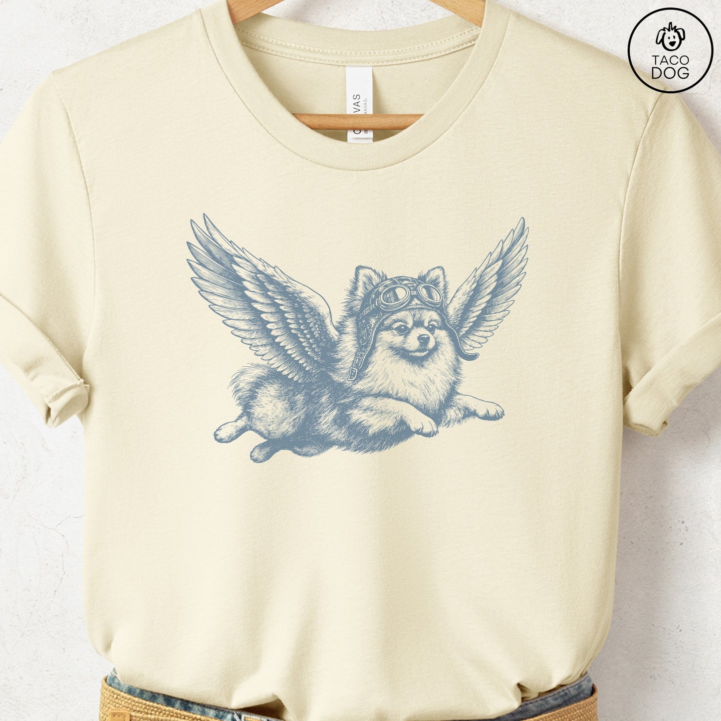 Pomeranian Flight Risk T-Shirt