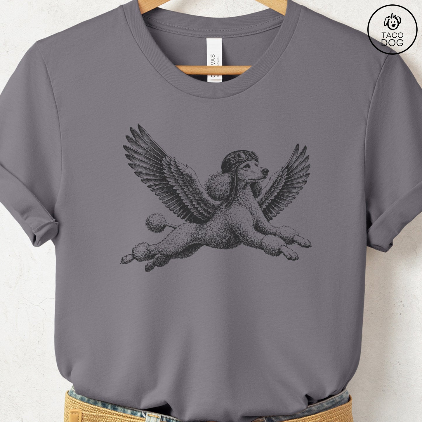 Poodle Flight Risk T-Shirt