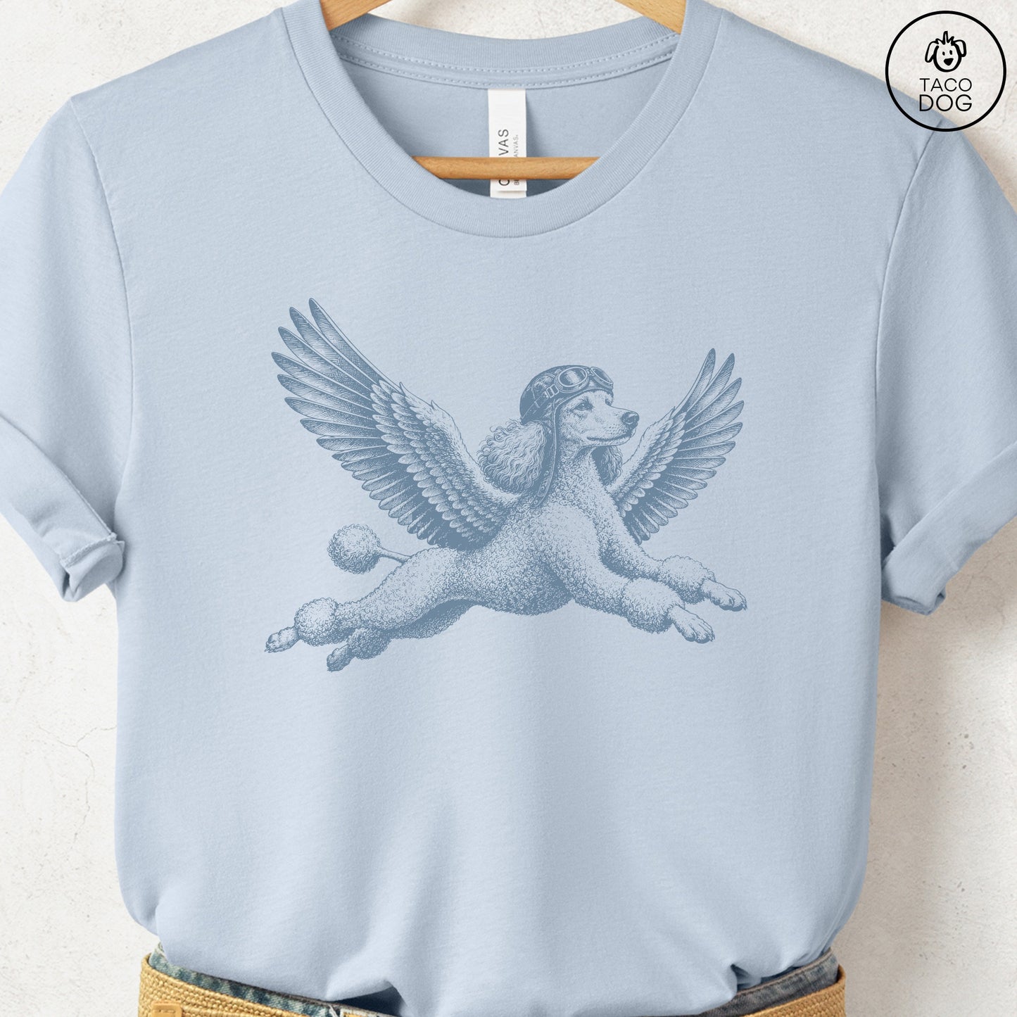 Poodle Flight Risk T-Shirt