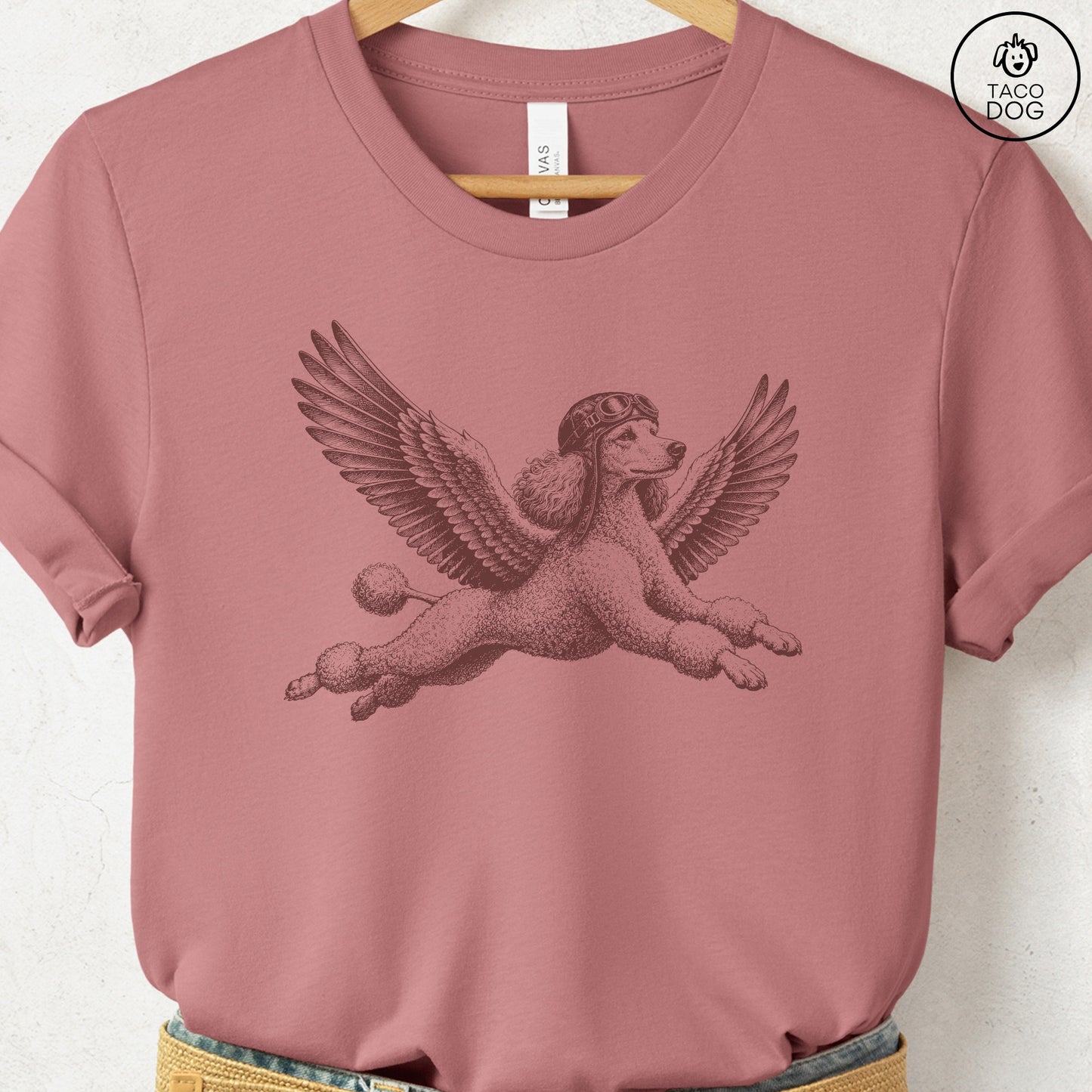 Poodle Flight Risk T-Shirt