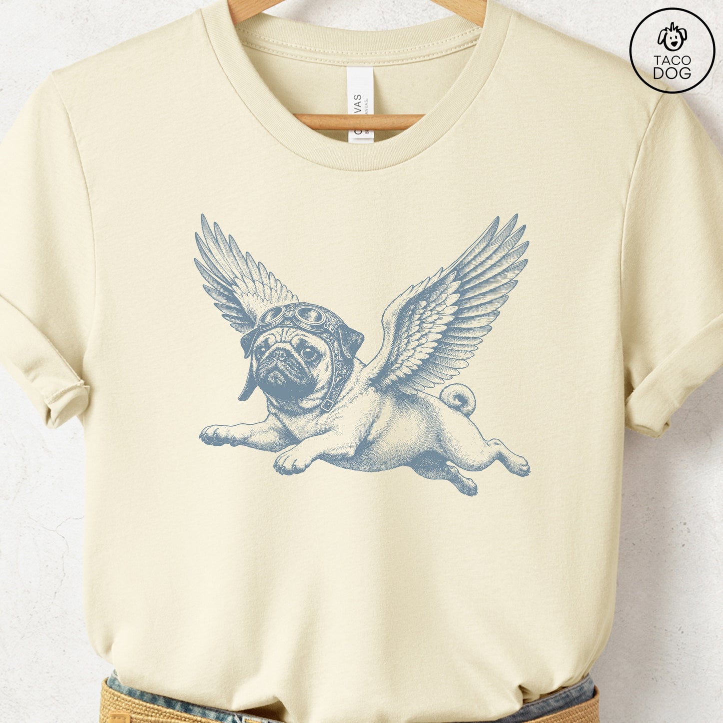 Pug Flight Risk T-Shirt