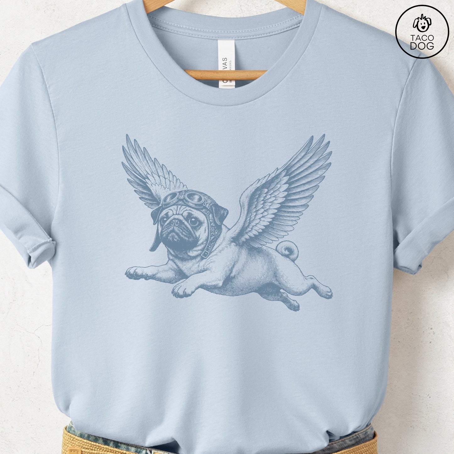Pug Flight Risk T-Shirt