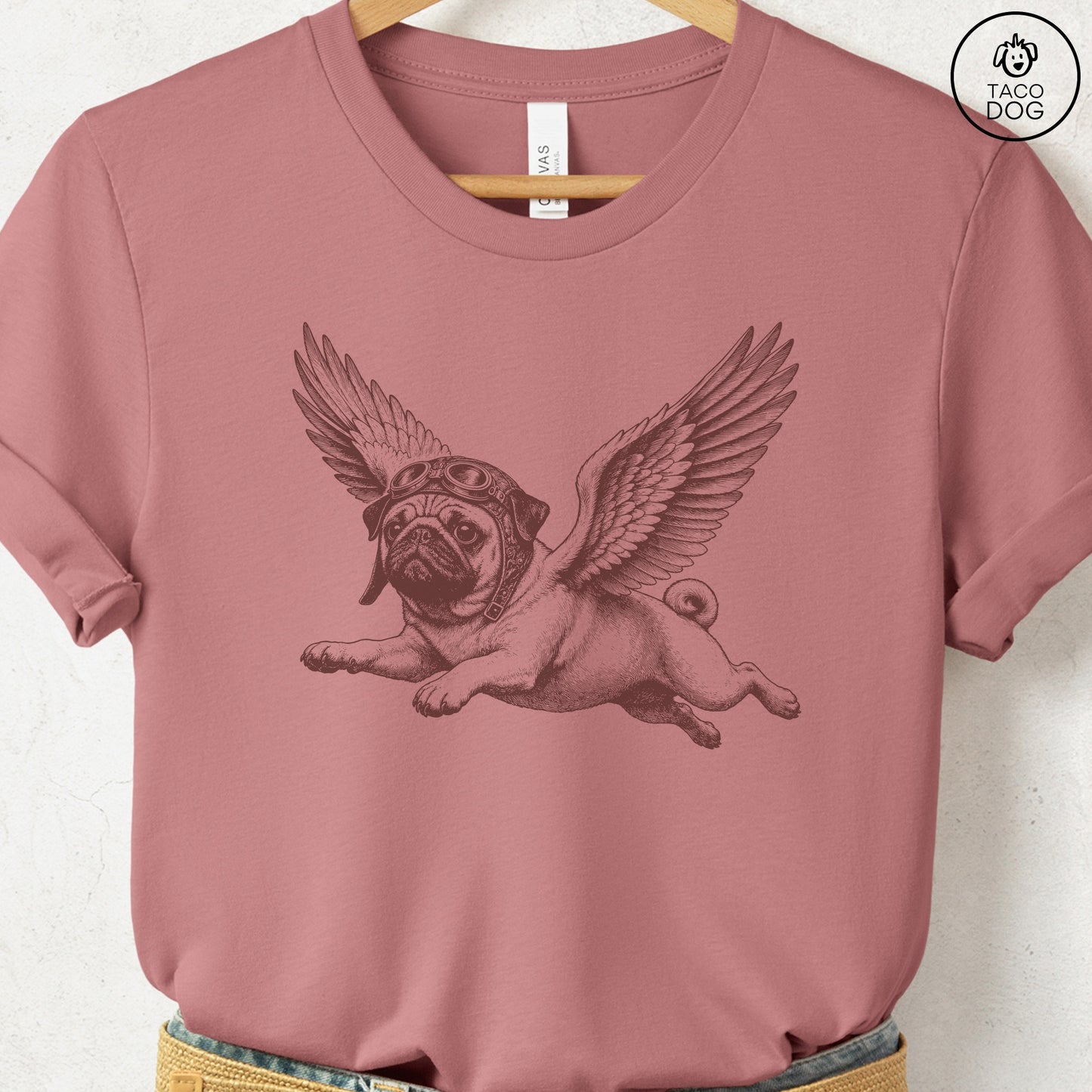 Pug Flight Risk T-Shirt