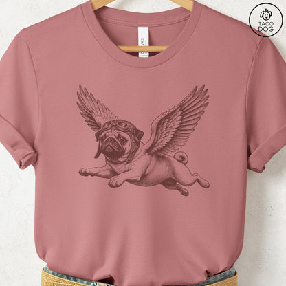 Pug Flight Risk T-Shirt