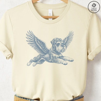 Schnauzer Flight Risk T-Shirt