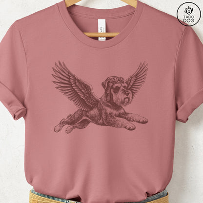 Schnauzer Flight Risk T-Shirt