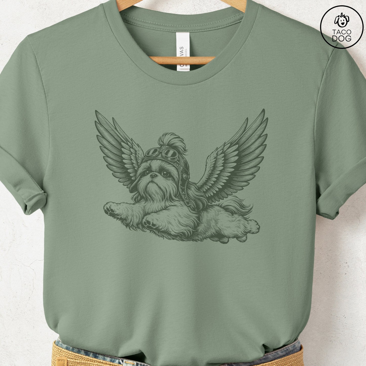Shih Tzu Flight Risk T-Shirt