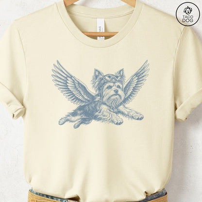 Yorkshire Terrier Yorkie Flight Risk T-Shirt