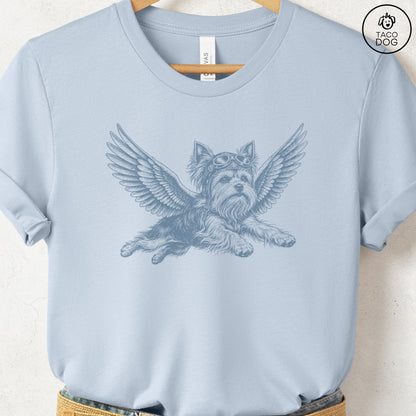 Yorkshire Terrier Yorkie Flight Risk T-Shirt