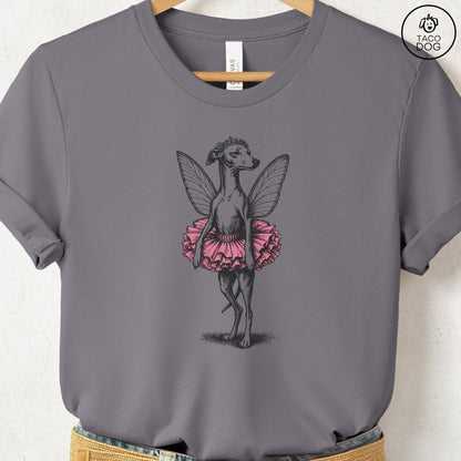 Italian Greyhound Whippet Fairy T-Shirt Storm S Taco-Dog