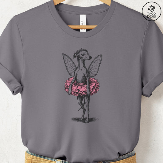 Italian Greyhound Whippet Fairy T-Shirt Storm S Taco-Dog