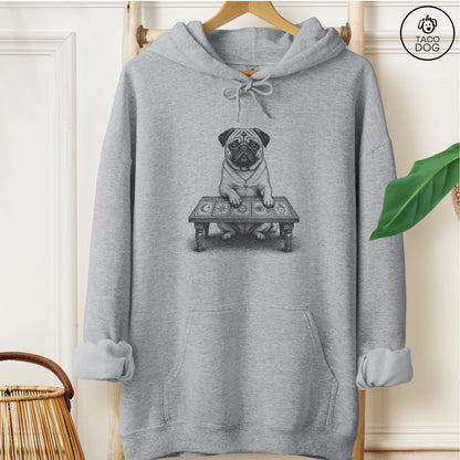 Pug Fall Tarot Hoodie
